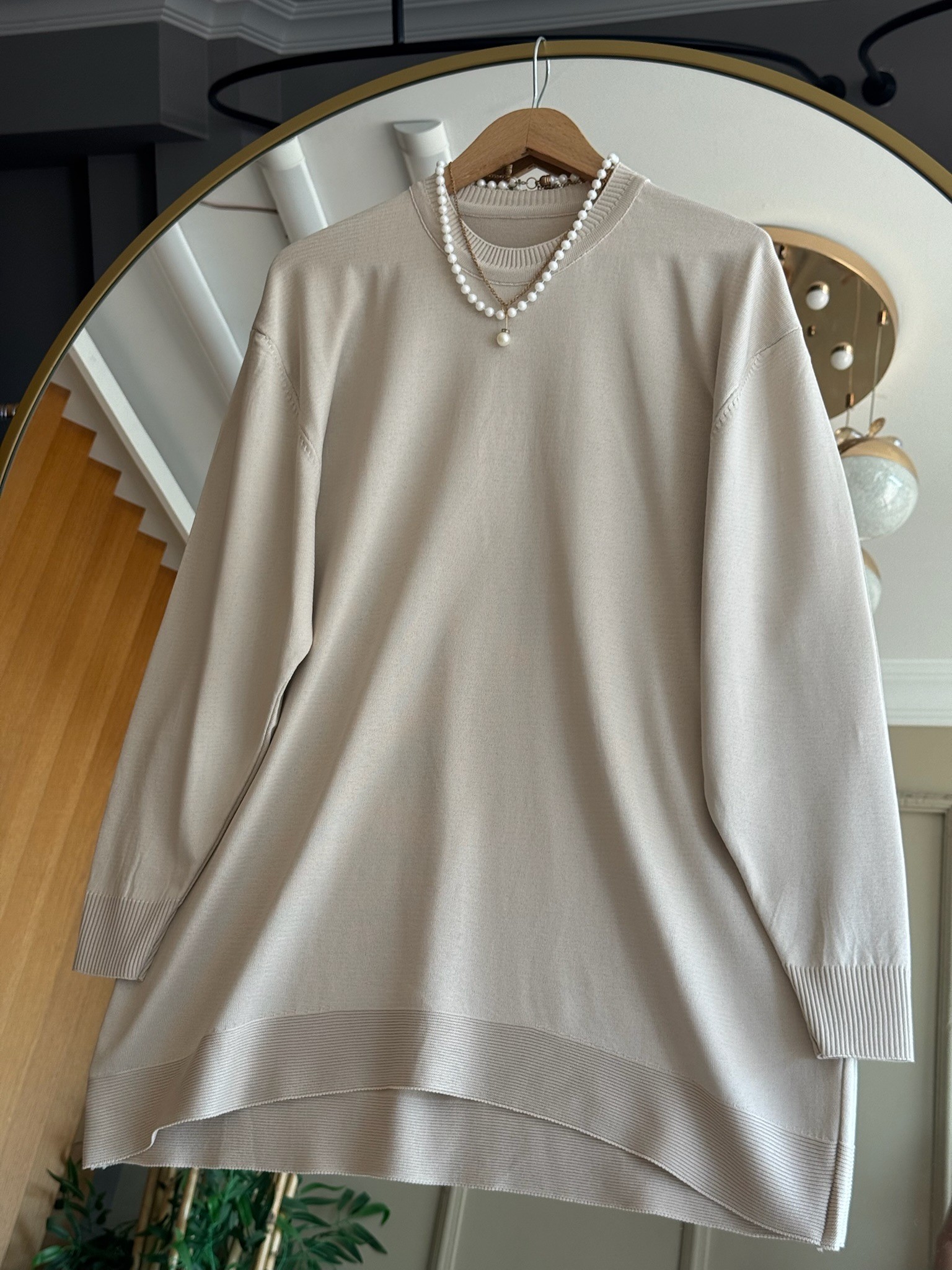 Kumsal Tunik Krem 