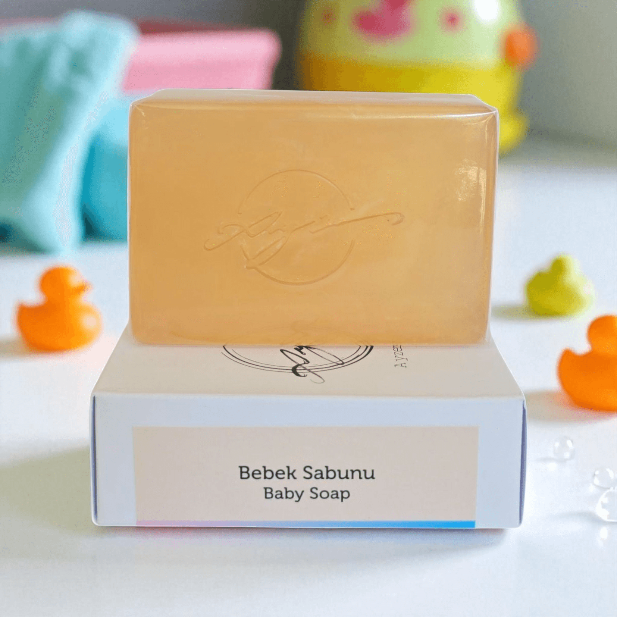 %100 Doğal Bebek Sabunu (Baby Soap) Bitkisel Gliserin, Doğal Yağlar ile bebeğiniz için saç ve vücut temizleyici sabun