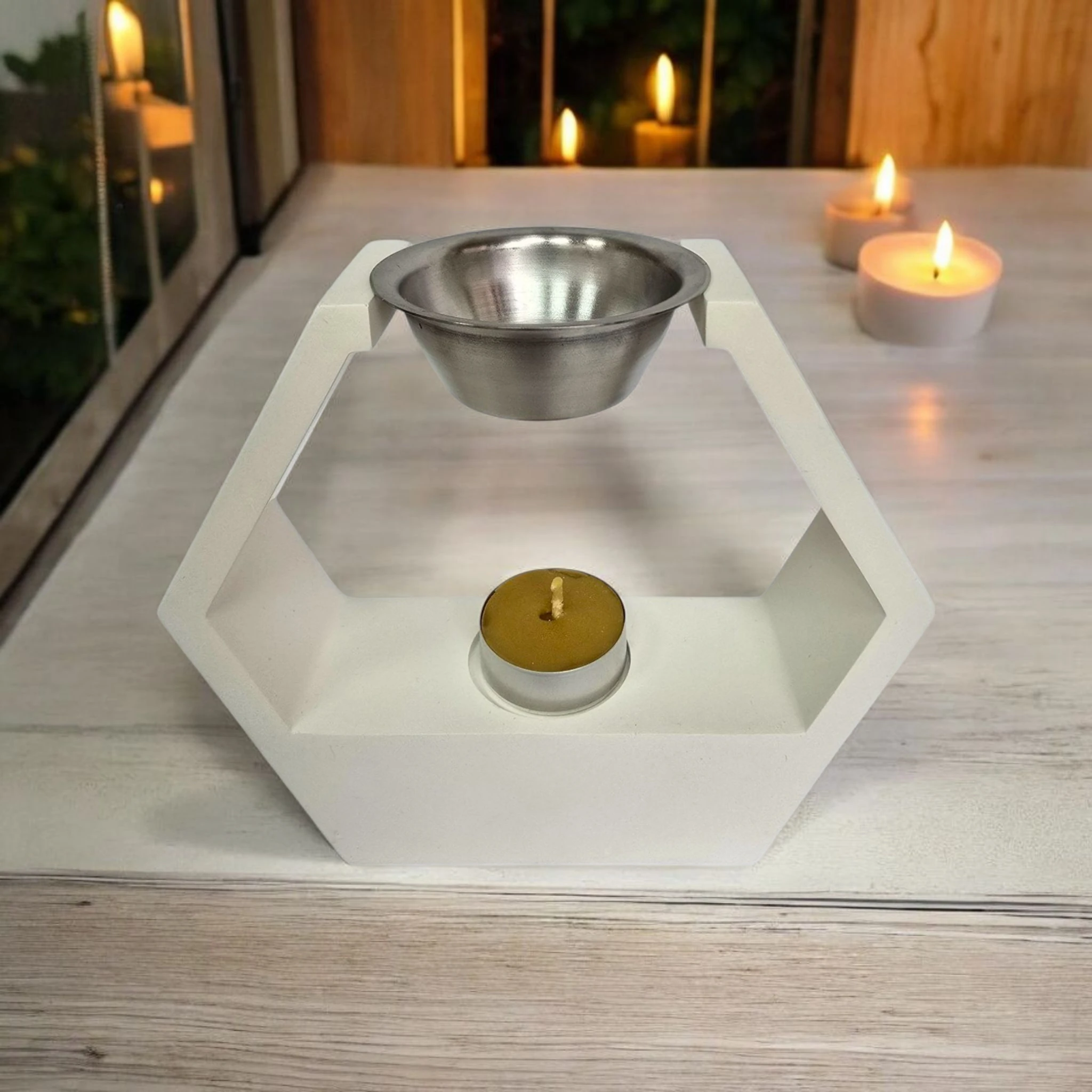 Altıgen Beton Buhurdanlık