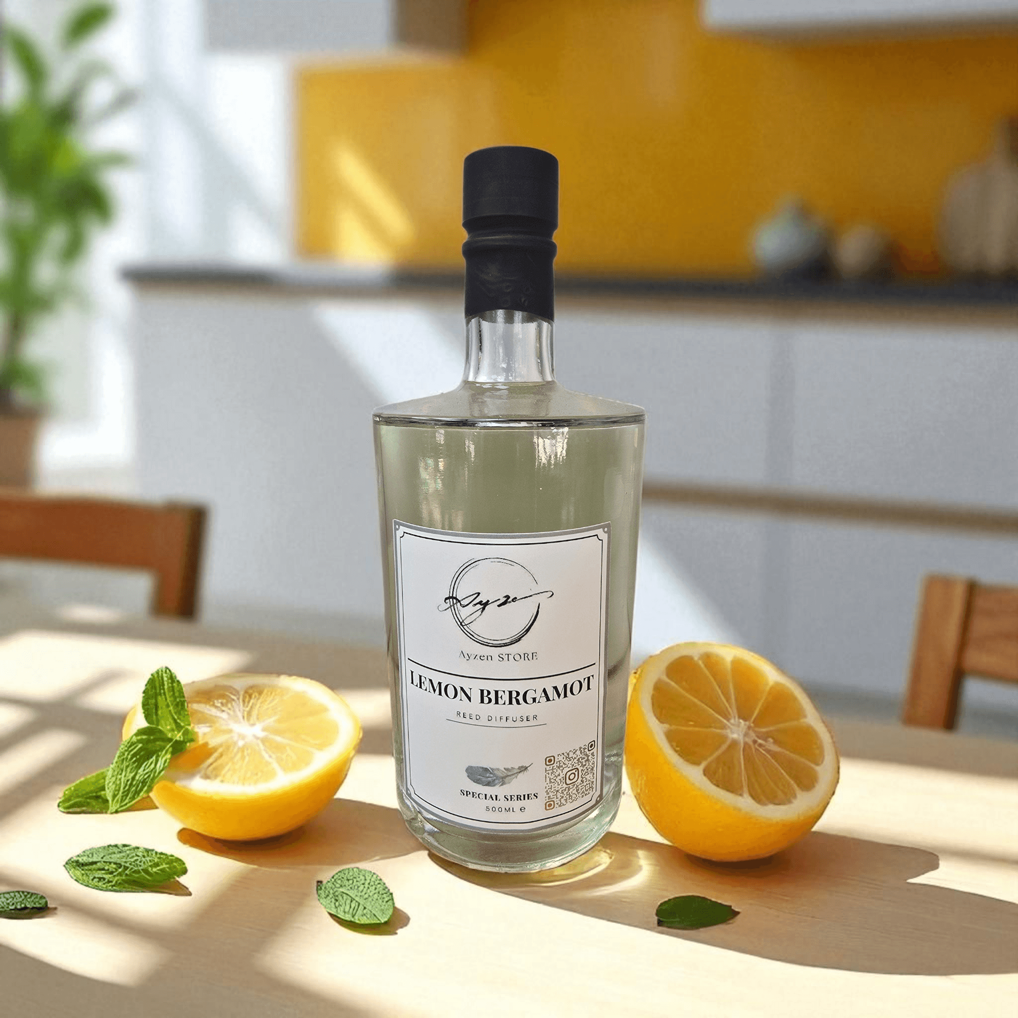 Lemon Bergamot 500 ML Çubuklu Ortam Kokusu