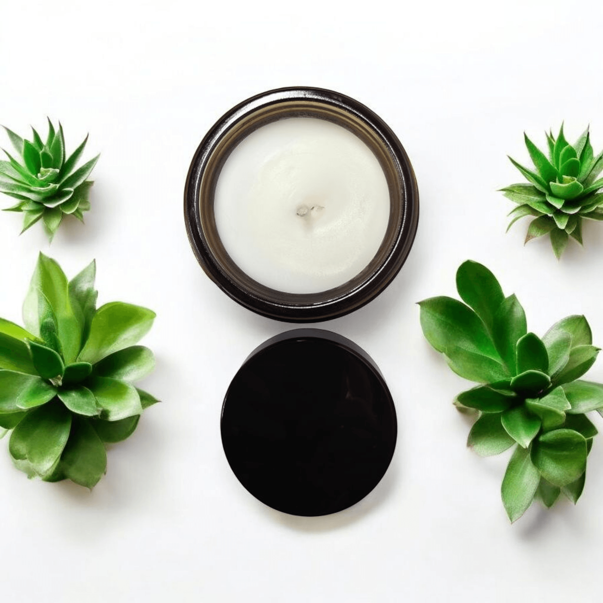 Doğal Soya Wax Sandal Ağacı (Sandalwood) Esanslı El Yapımı Mum – 100cc