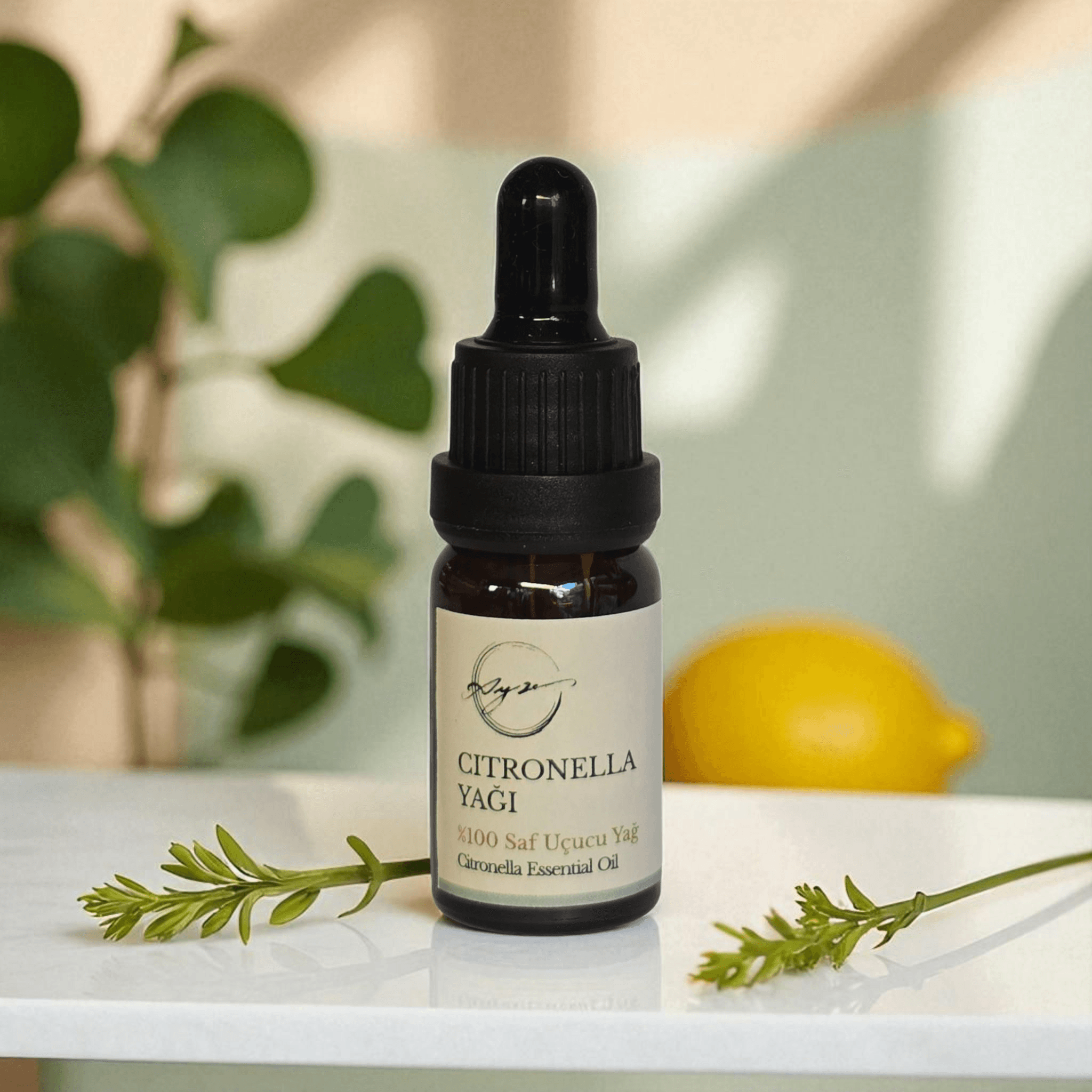 Cıtronella Yağı (Citronella Esential Oil) %100 Saf Uçucu Yağ
