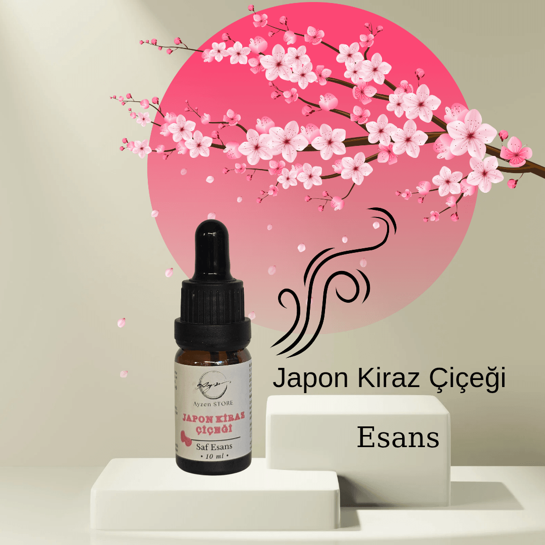 Japon Kiraz Çiçeği 10 ml %100 Saf
