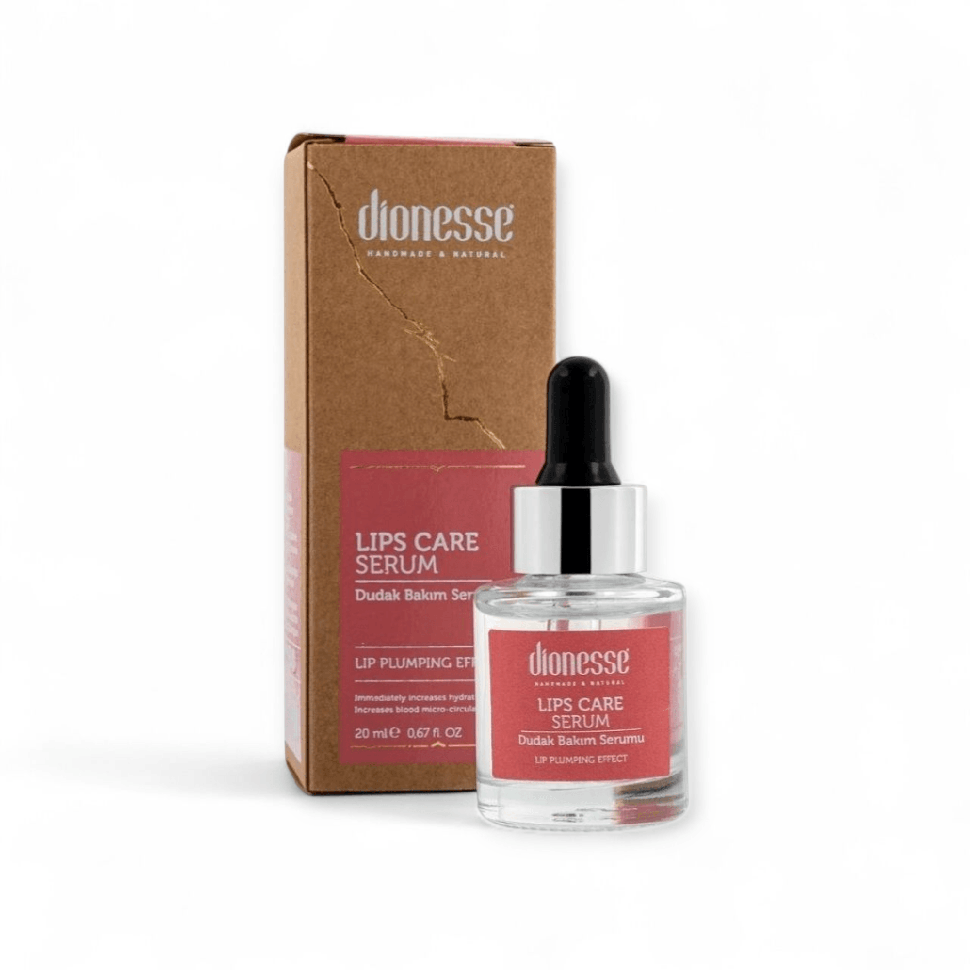 Dionesse Dudak Bakım Serumu 20 ml Doğal Nem ve Belirgin Dudak Görünümü
