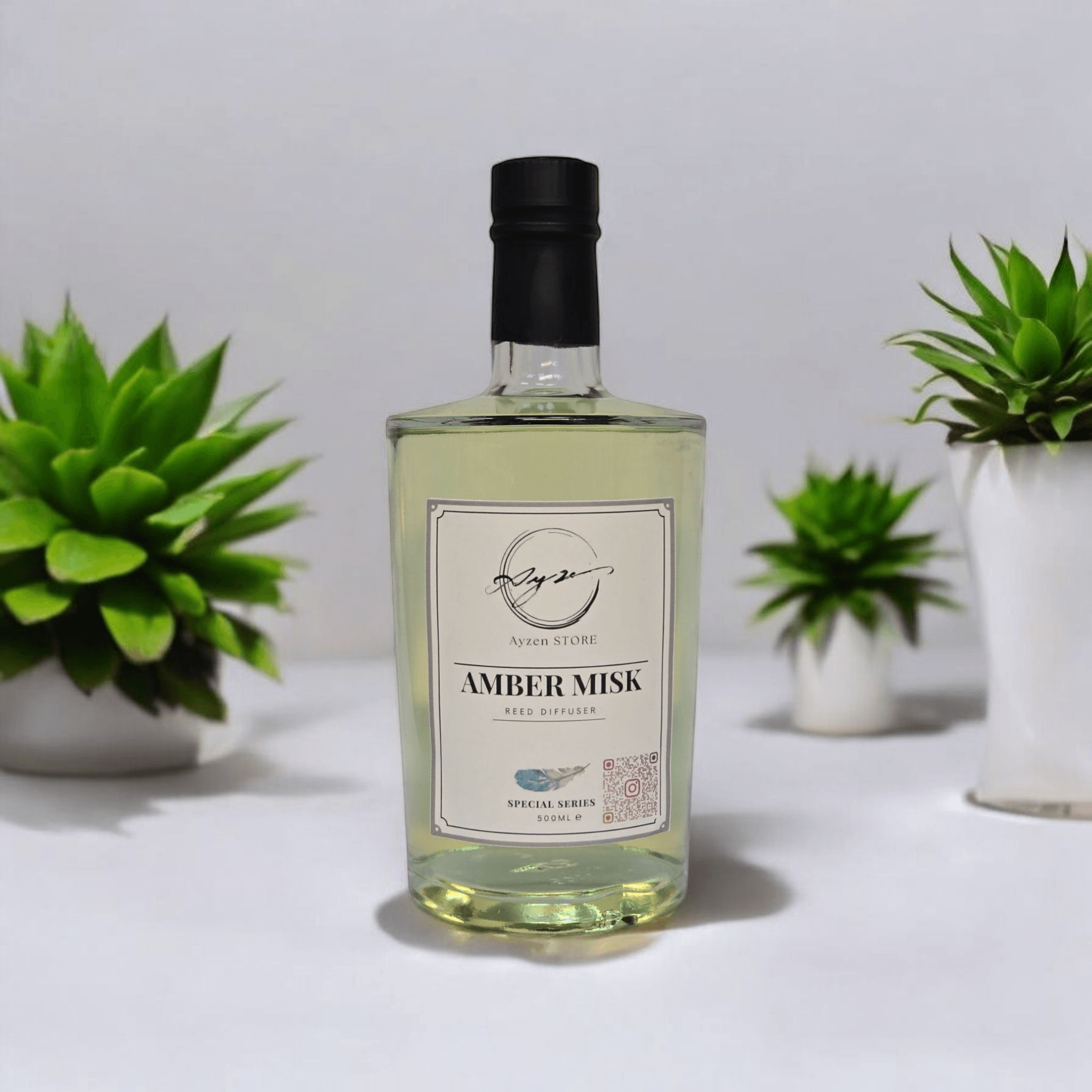 Amber Misk 500 ml Çubuklu Ortam Kokusu