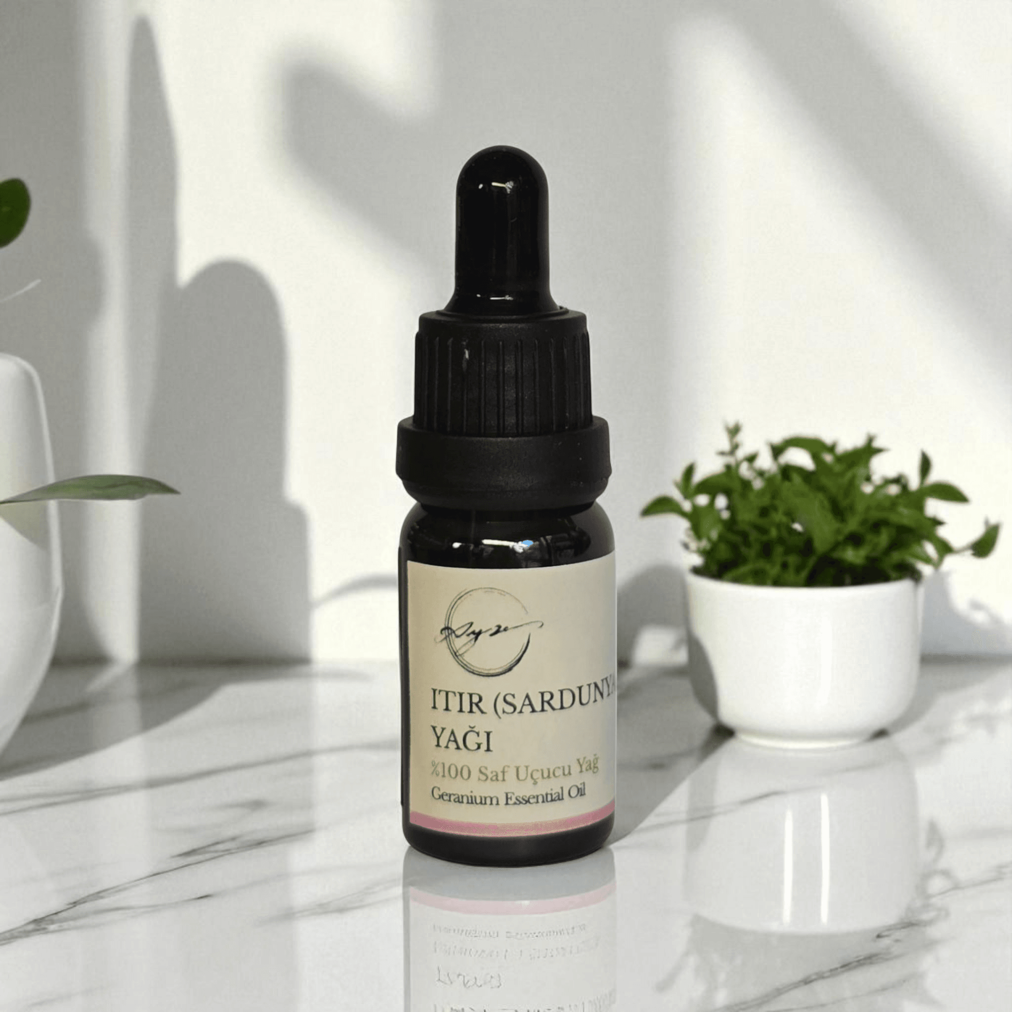 Itır (Sardunya) yağı ( Geranium Esential Oil) %100 Saf Uçucu Yağ