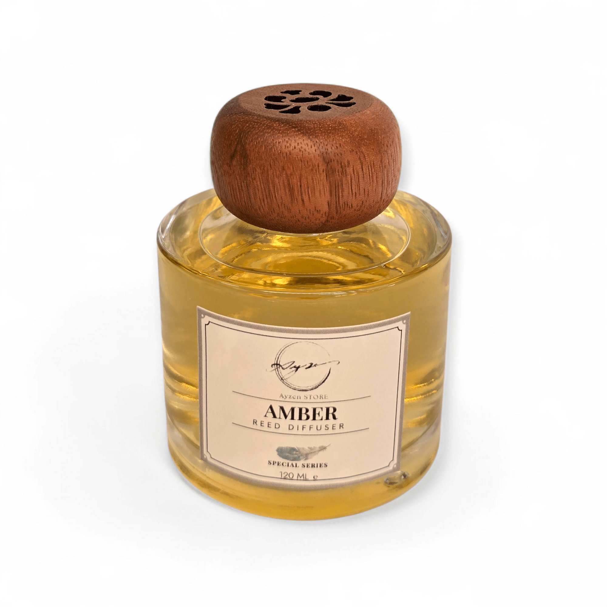 Amber Oda kokusu Ahşap Kapaklı 120 ML