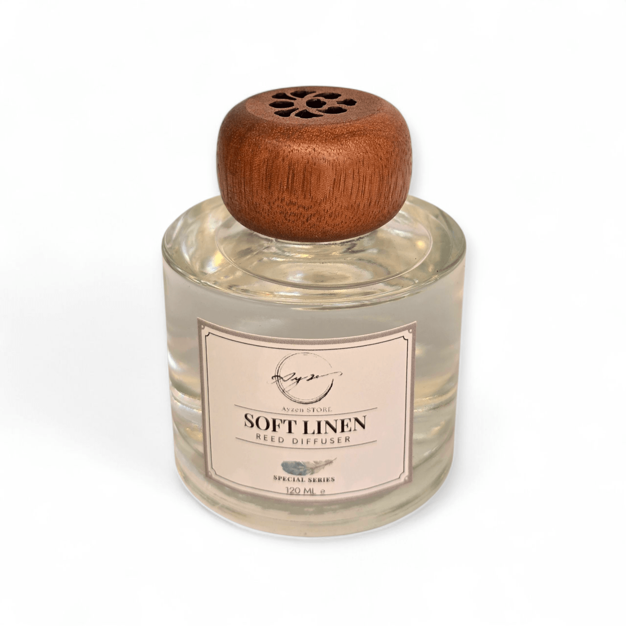 Soft Linen Oda Kokusu Ahşap Kapaklı 120 ML