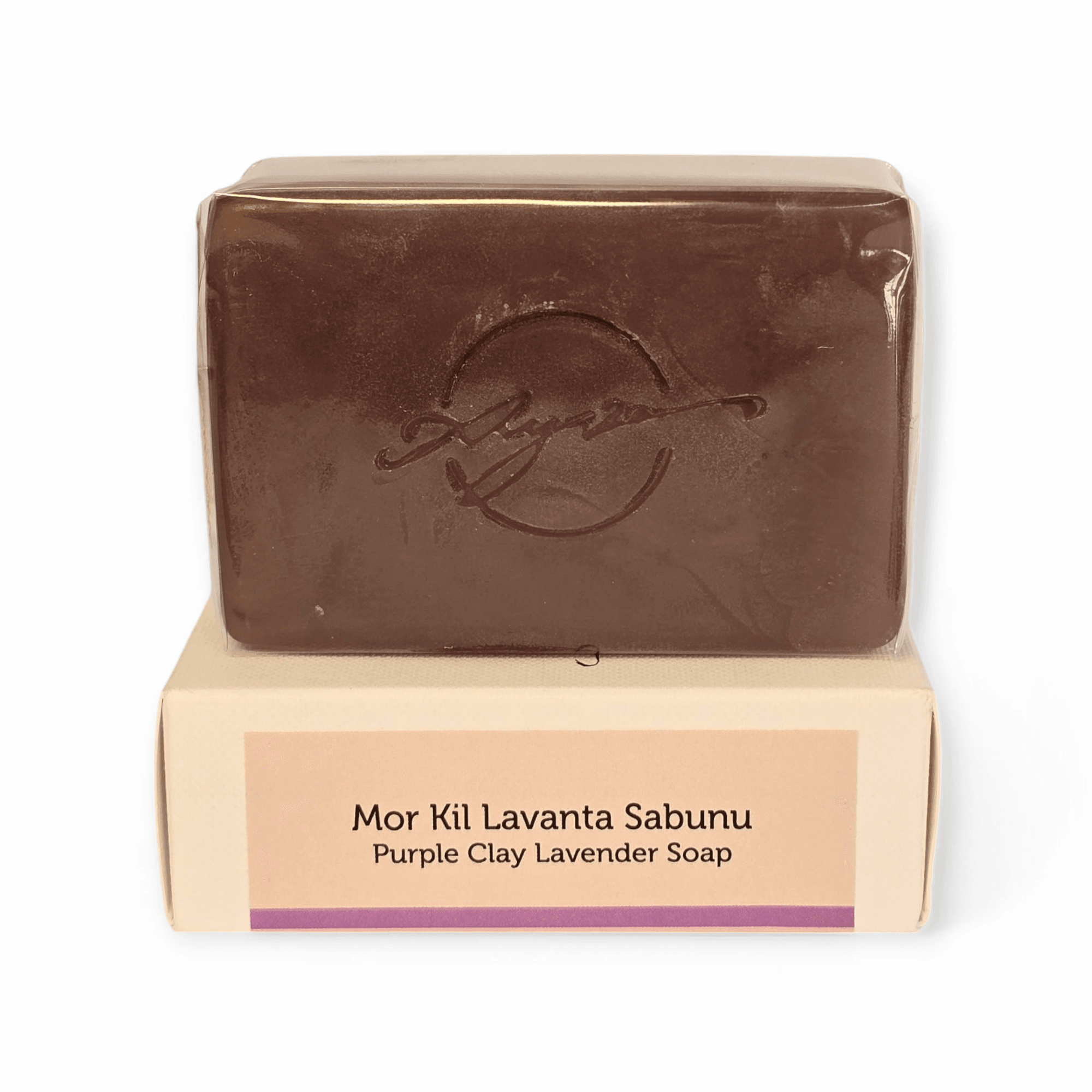 MOR KİL LAVANTA SABUNU (ANTİSEPTİK VE YATIŞTIRICI)