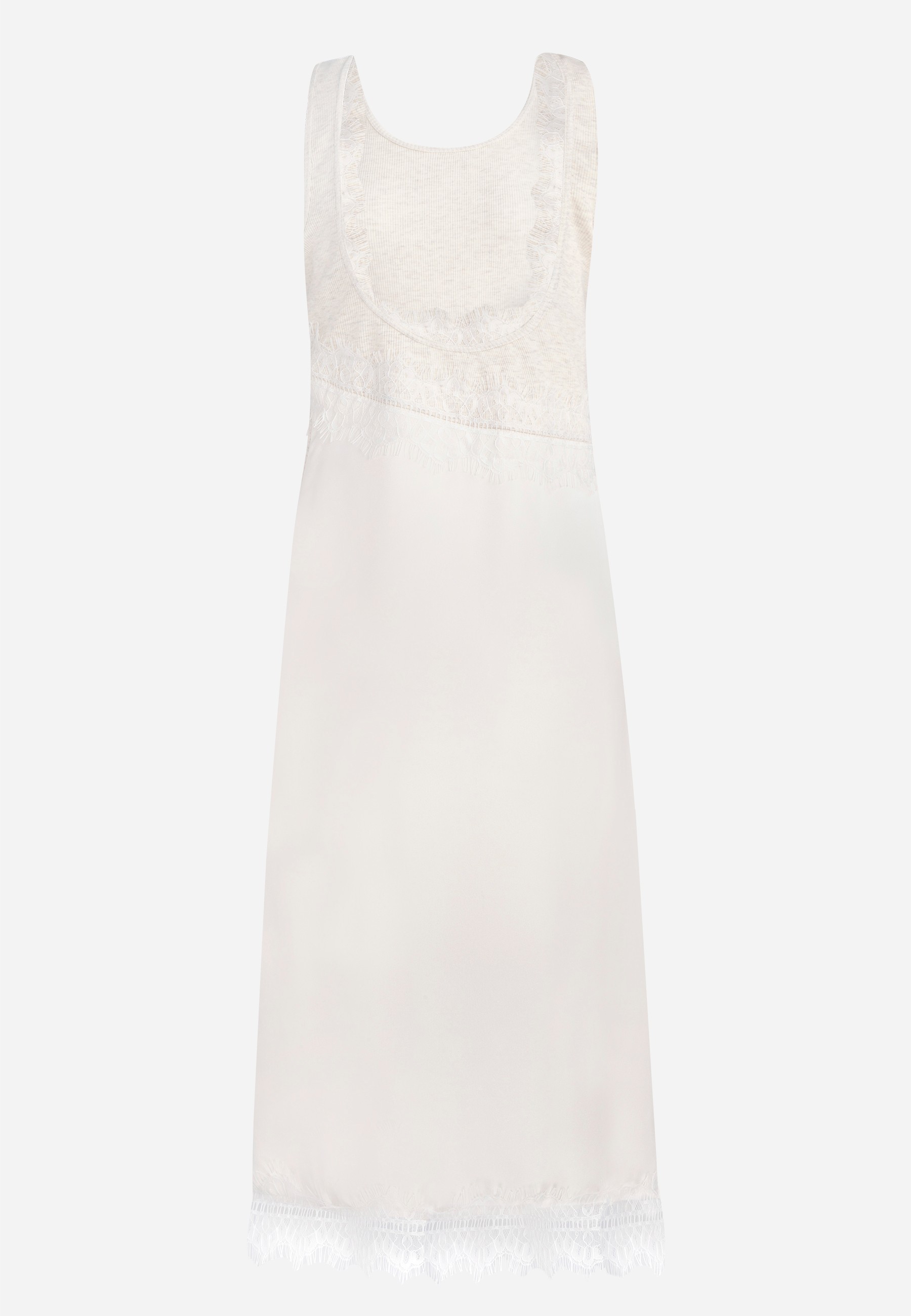 Calla Lily - Midi dress with Open Back and Lace Details