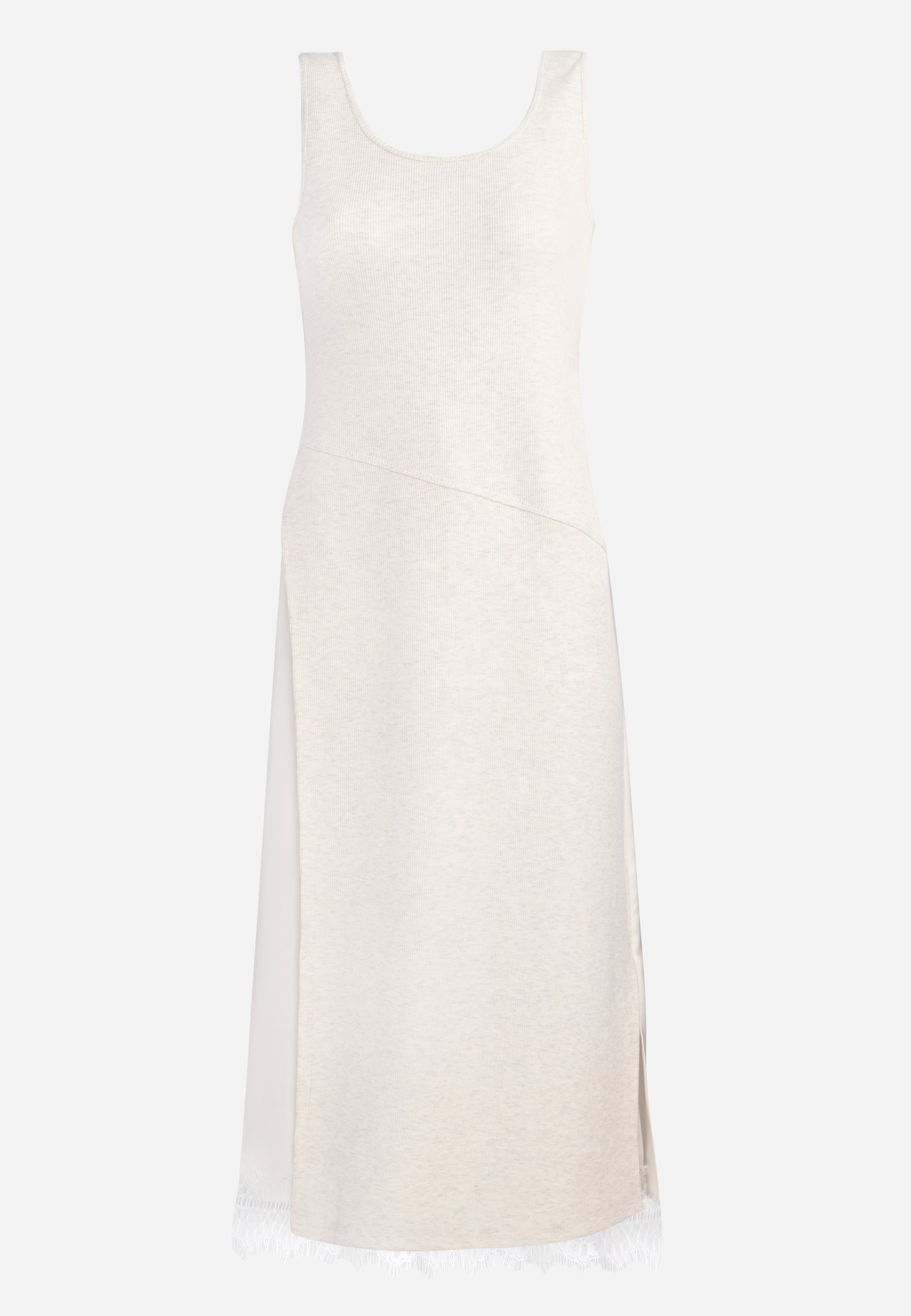 Calla Lily - Midi dress with Open Back and Lace Details