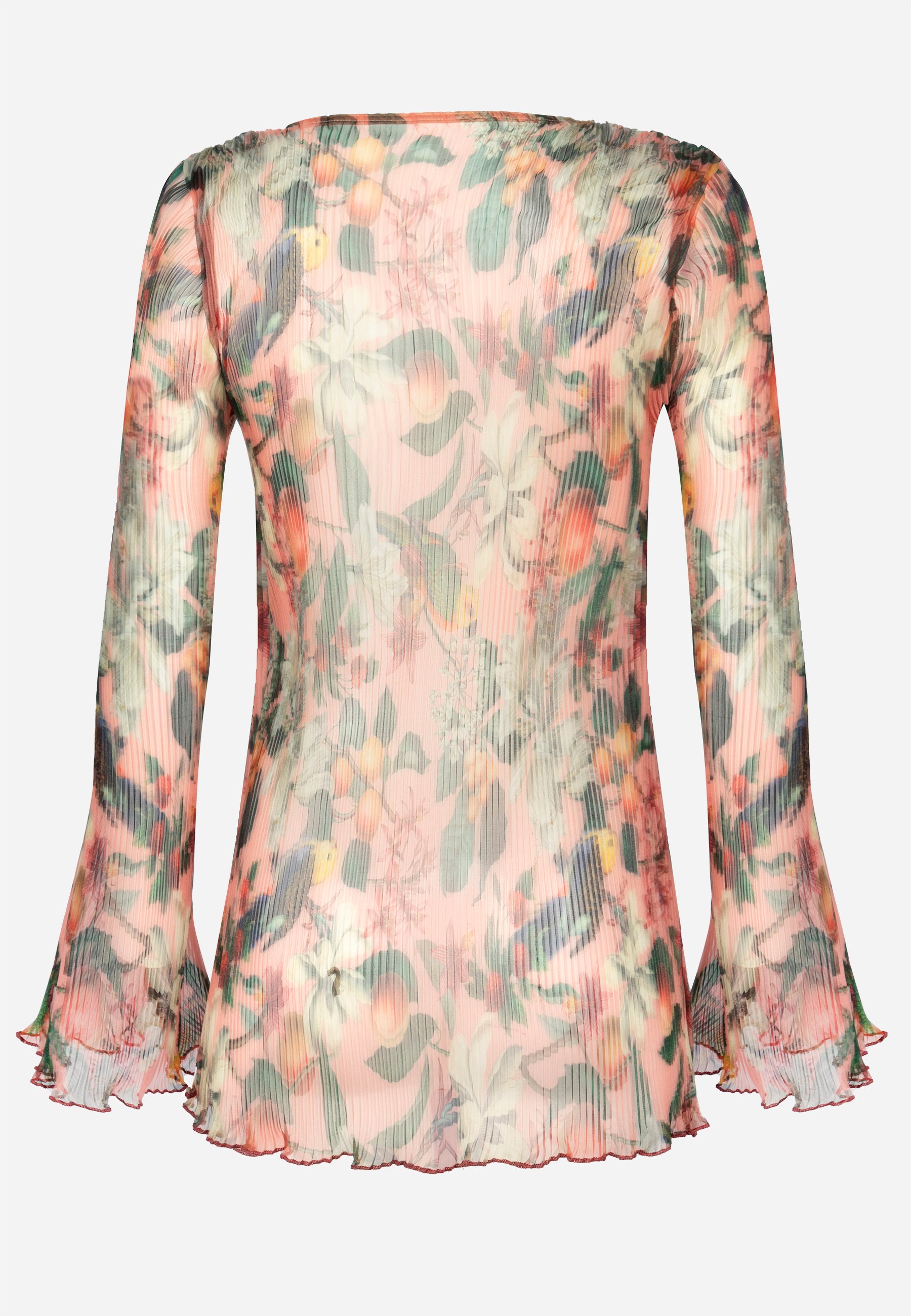 Koko - Long Sleeved Shirt with Flower Details