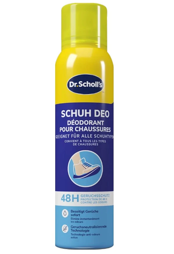 Scholl Koku Önleyici Ayakkabı Spreyi 150 ml - 24 Saat Etkili