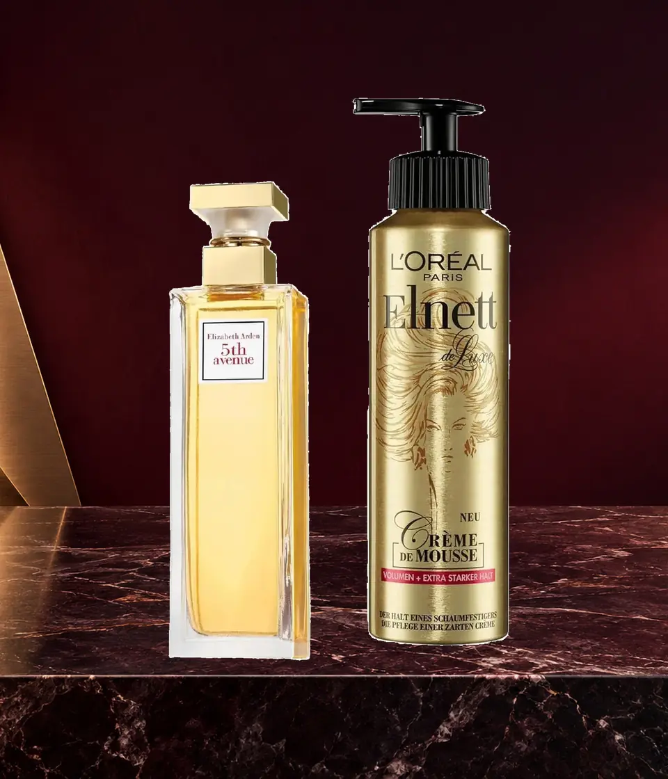 Elizabeth Arden 5th Avenue ve L’Oréal Elnett saç köpüğü