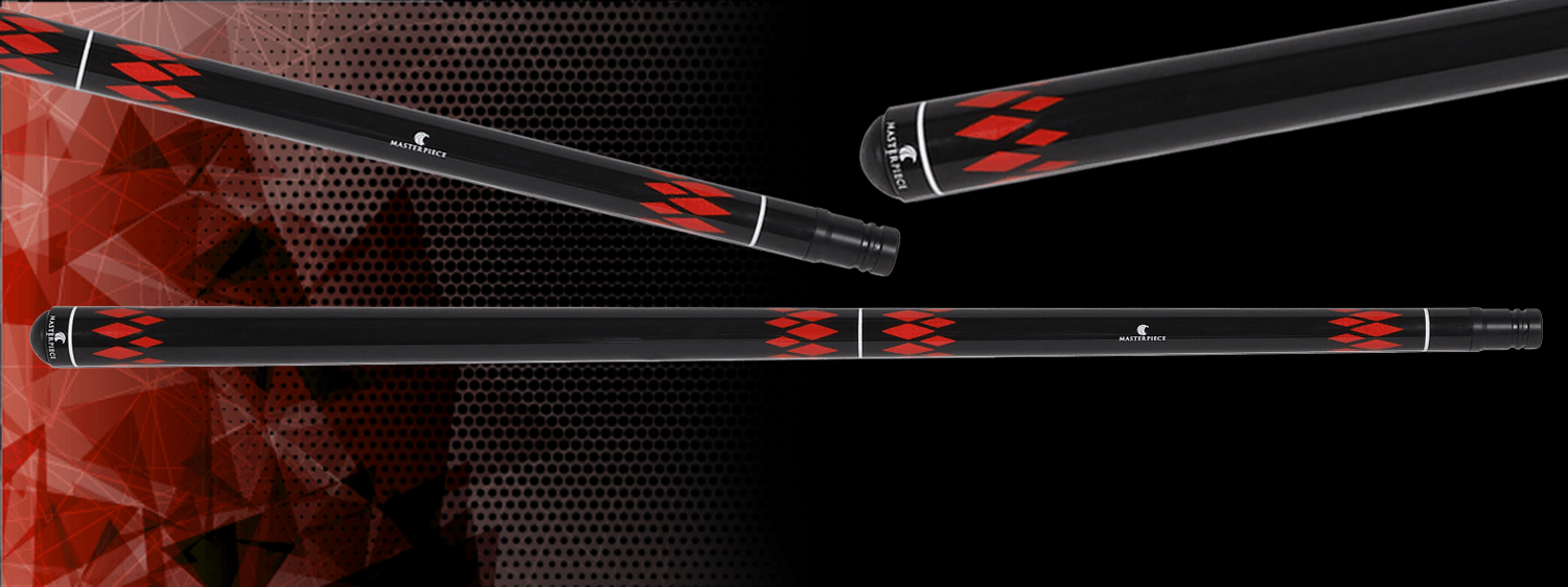 Masterpiece  NEW P2-Red Bilardo Istakası (1 Adet Solid Şaftlı)