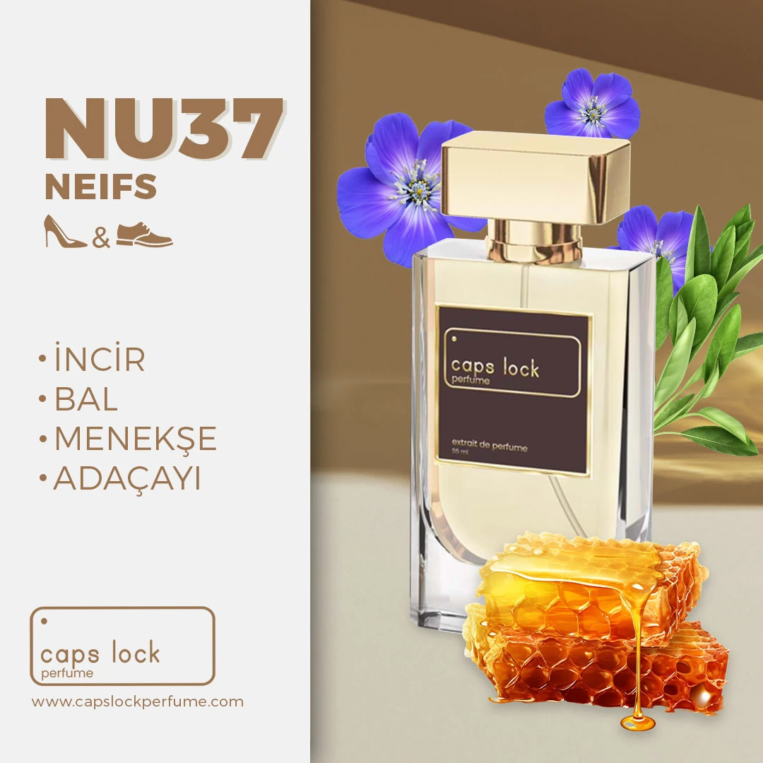 NU37 - CAPS LOCK Perfume (Nishane-Nefs Muadili) 60 ml.