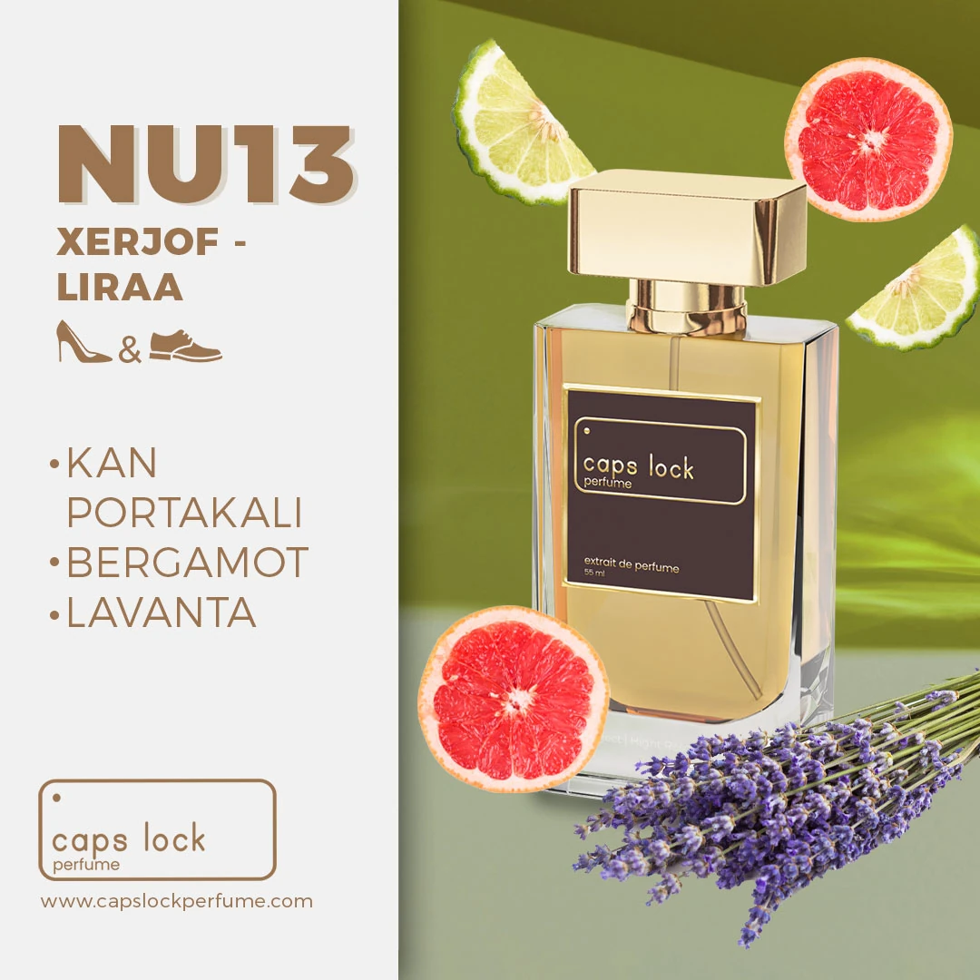 NU13 - CAPS LOCK Perfume (Xerjoff-Lira Muadili) 60 ml.