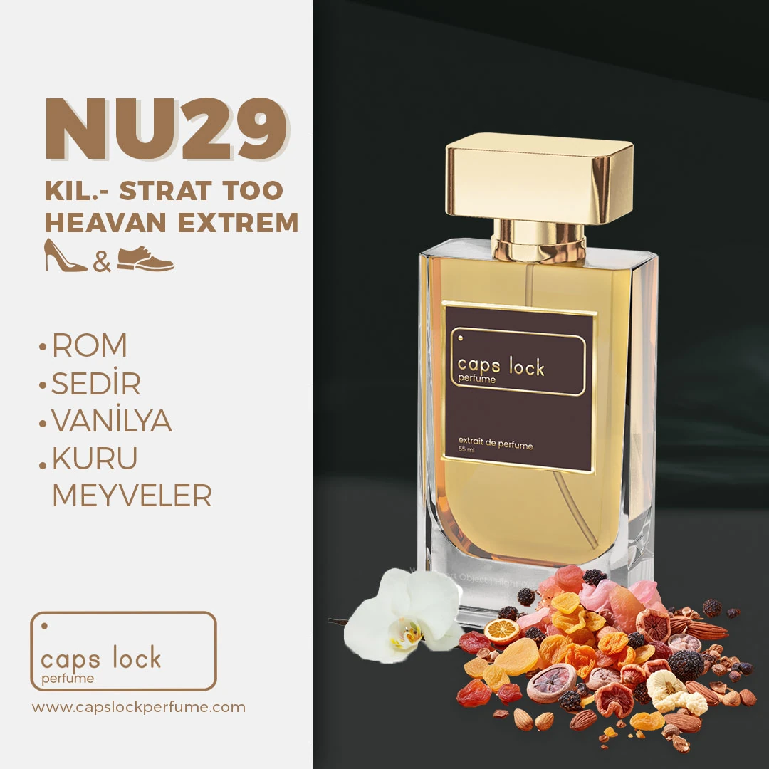 NU29 - CAPS LOCK Perfume (Kilian-Straight To Heaven Extreme Muadili) 60 ml.