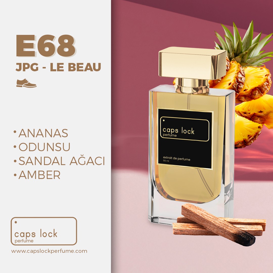 E68 - CAPS LOCK Perfume (JPG-Le Beau Muadili) 55 ml.