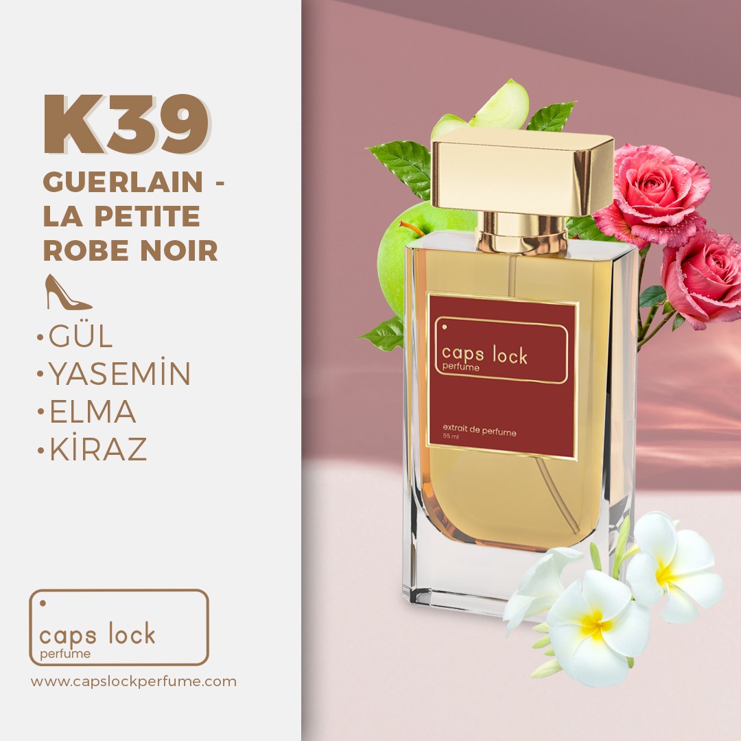 K39 - CAPS LOCK Perfume (Guerlain - La Petite Robe Noire Muadili) 55 ml.