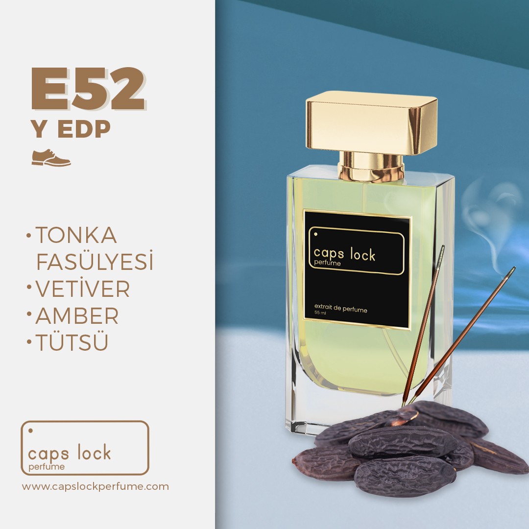 E52 - CAPS LOCK Perfume (YSL-Y Edp Muadili) 55 ml.