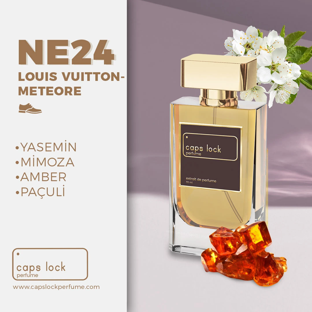 NE24 - CAPS LOCK Perfume (Louis Vuitton-Meteore Muadili) 60 ml.