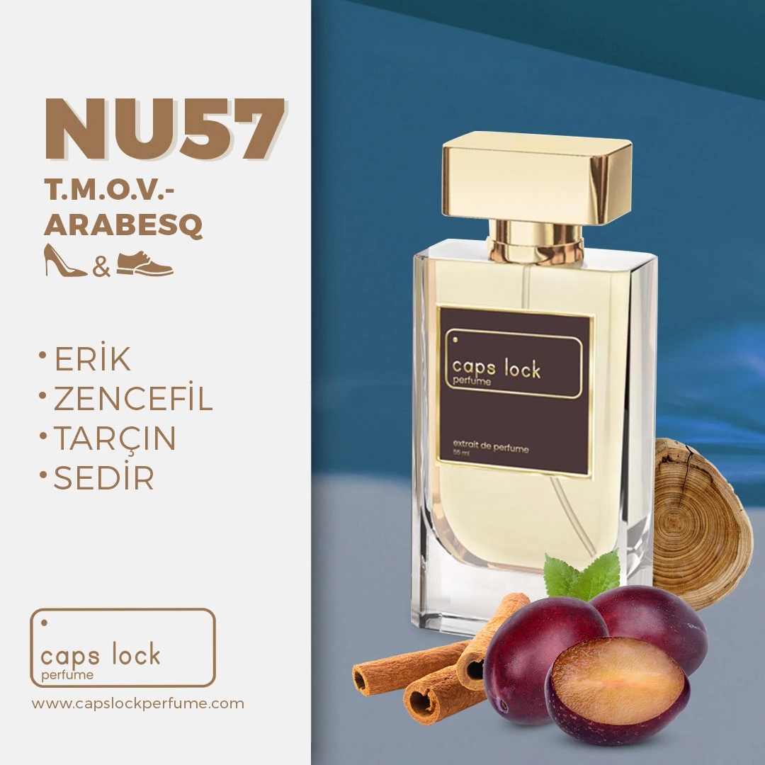 NU57 - CAPS LOCK Perfume (The Merchant Of Venice-Arabesque Muadili) 60 ml.