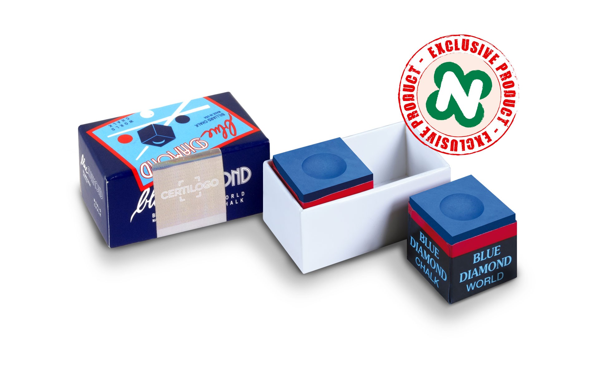 Blue Diamond Bilardo Istakası Tebeşiri 2li Paket