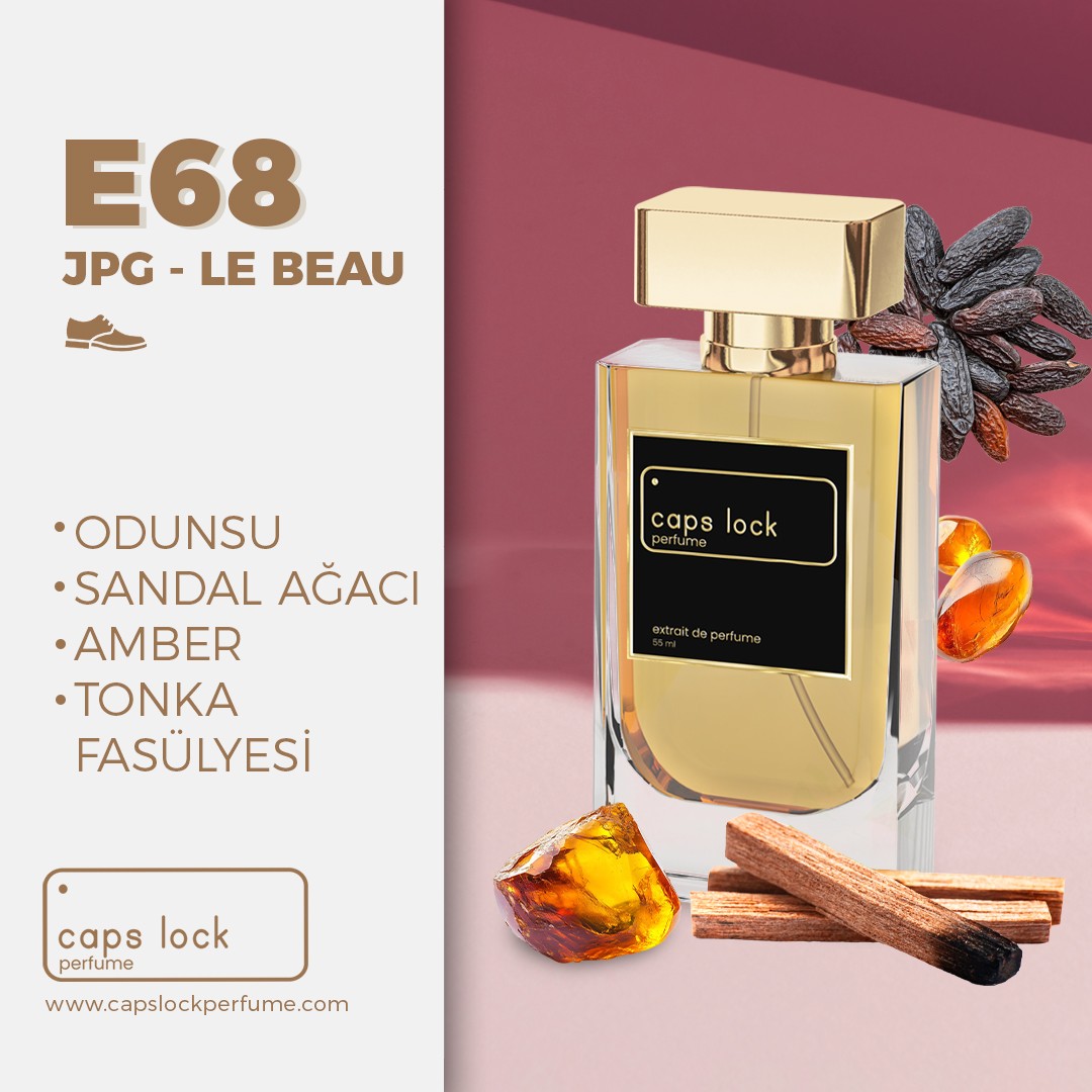 E68 - CAPS LOCK Perfume (JPG-Le Beau Muadili) 55 ml.
