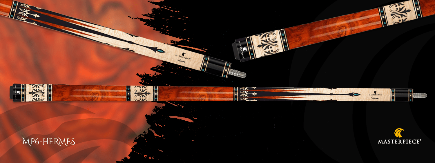 Masterpiece HERMES 2 Adet 5 Parça Lamine Şaftlı Bilardo Istakası