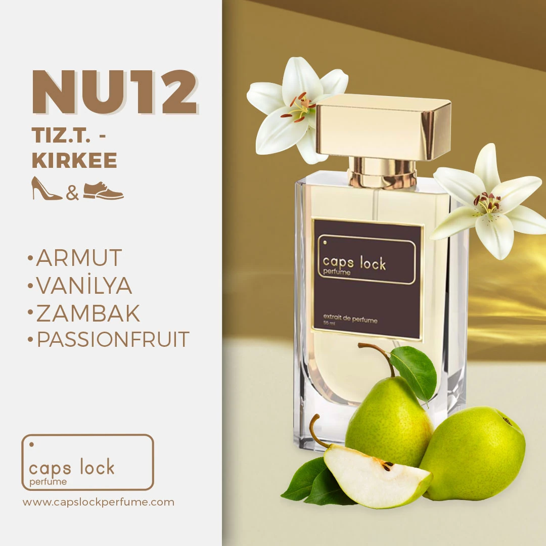 NU12 - CAPS LOCK Perfume (Tiziana Terenzi-Kirke Muadili) 60 ml.