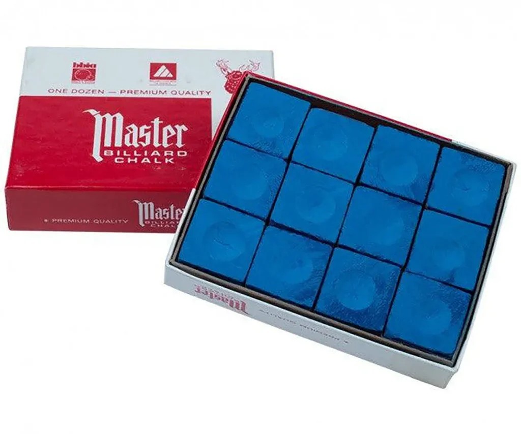 Master Bilardo Istakası Tebeşiri Mavi (12 li Kutu)