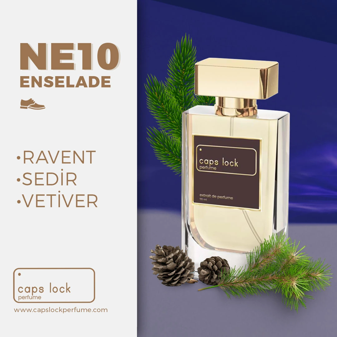 NE10 - CAPS LOCK Perfume (Marc Antoine Barrois-Encelade Muadili) 60 ml.