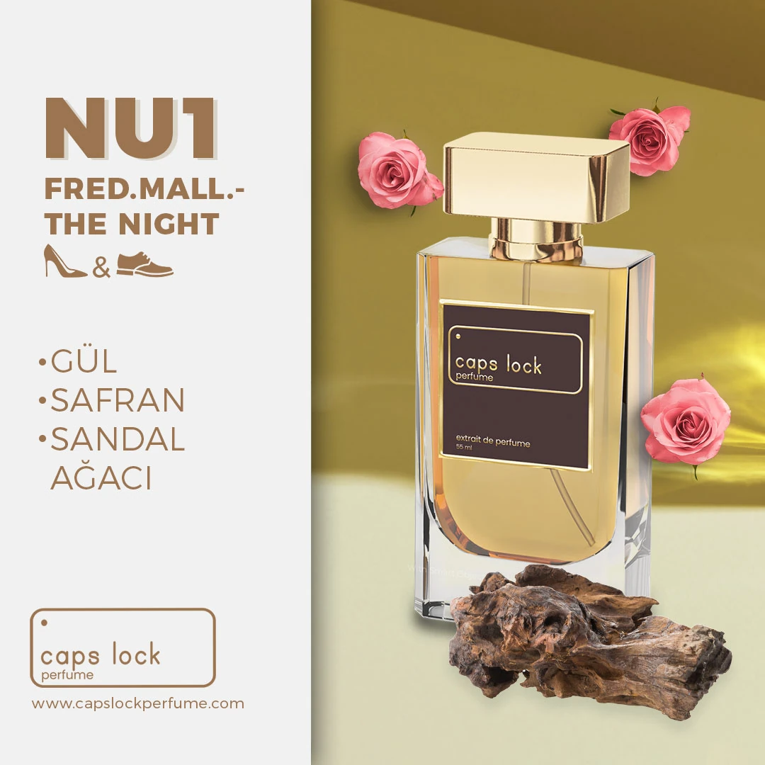 NU01 - CAPS LOCK Perfume (Frederic Malle-The Night Muadili) 60 ml.