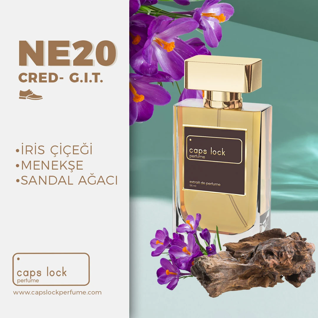 NE20 - CAPS LOCK Perfume (Creed-Green Irish Tweed Muadili) 60 ml.