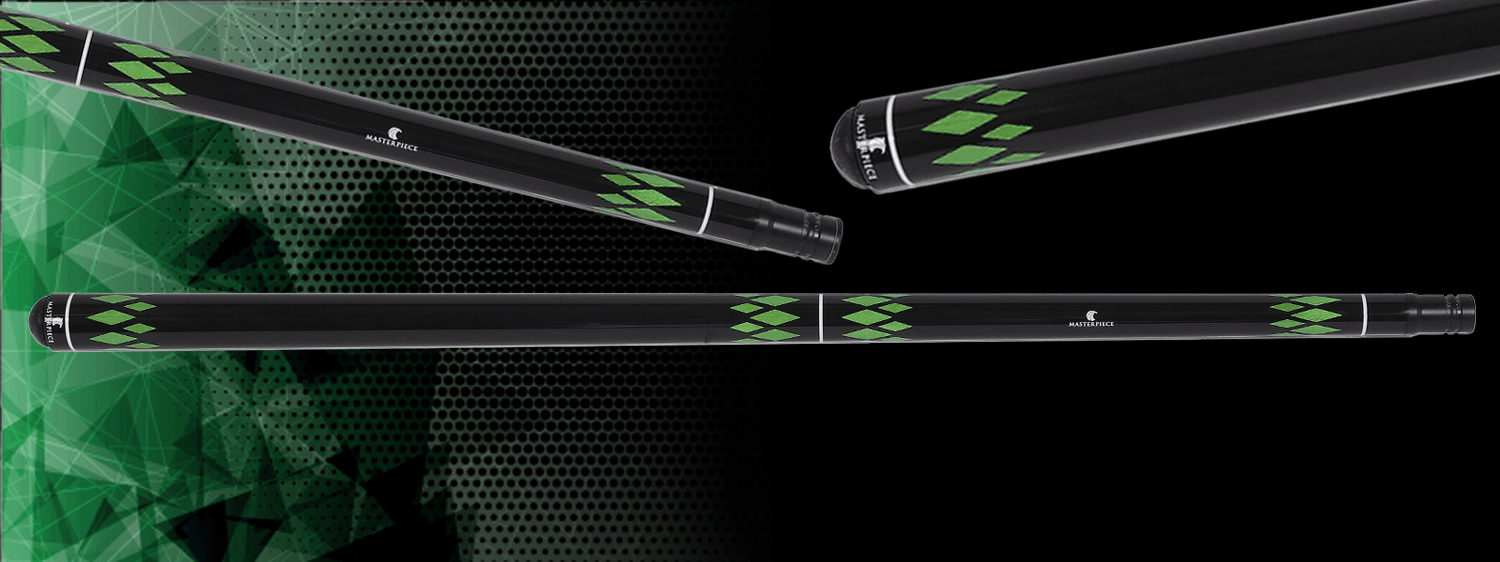 Masterpiece  NEW P2-Green Bilardo Istakası (1 Adet Solid Şaftlı)