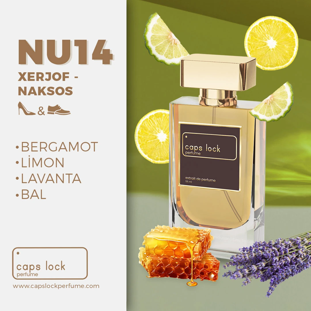 NU14 - CAPS LOCK Perfume (Xerjoff-Naxos Muadili) 60 ml.