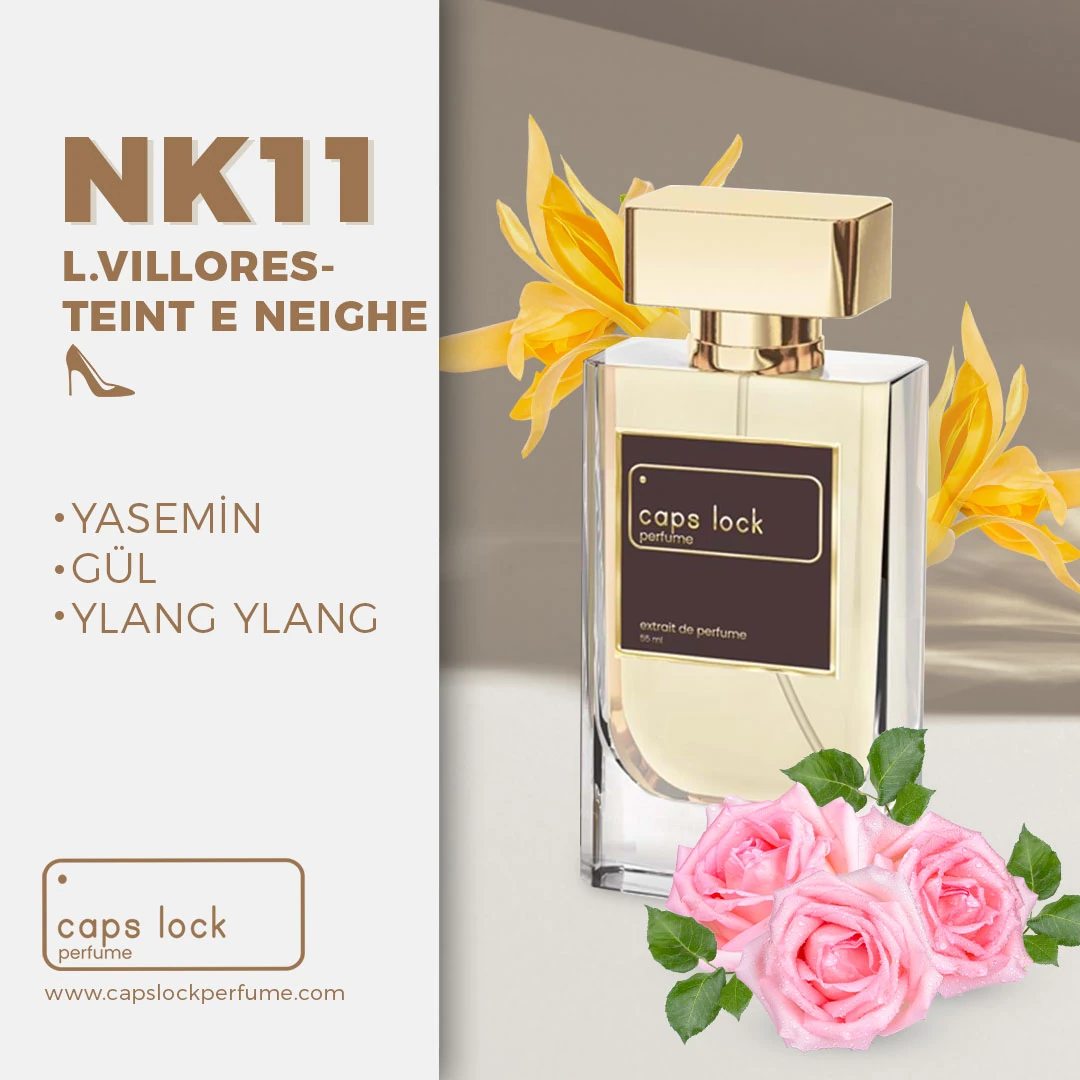 NK11 - CAPS LOCK Perfume (Lorenzo Villoresi-Teint de Neige Muadili) 60 ml.