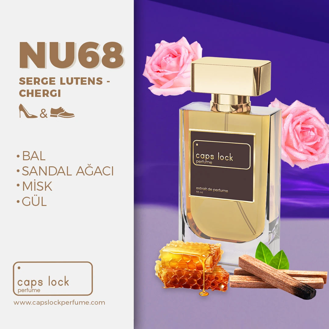 NU68 - CAPS LOCK Perfume (Serge Lutens-Chergui Muadili) 60 ml.