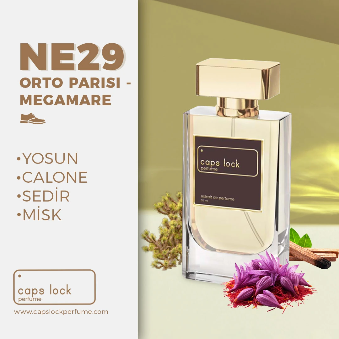 NE29 - CAPS LOCK Perfume (Orto Parisi-Megamare Muadili) 60 ml.
