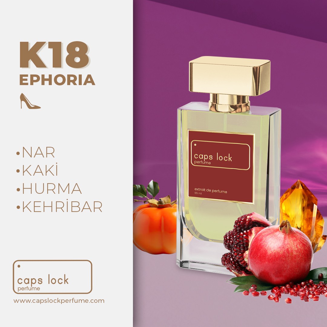 K18 - CAPS LOCK Perfume (CK-Euphoria Muadili) 55 ml.