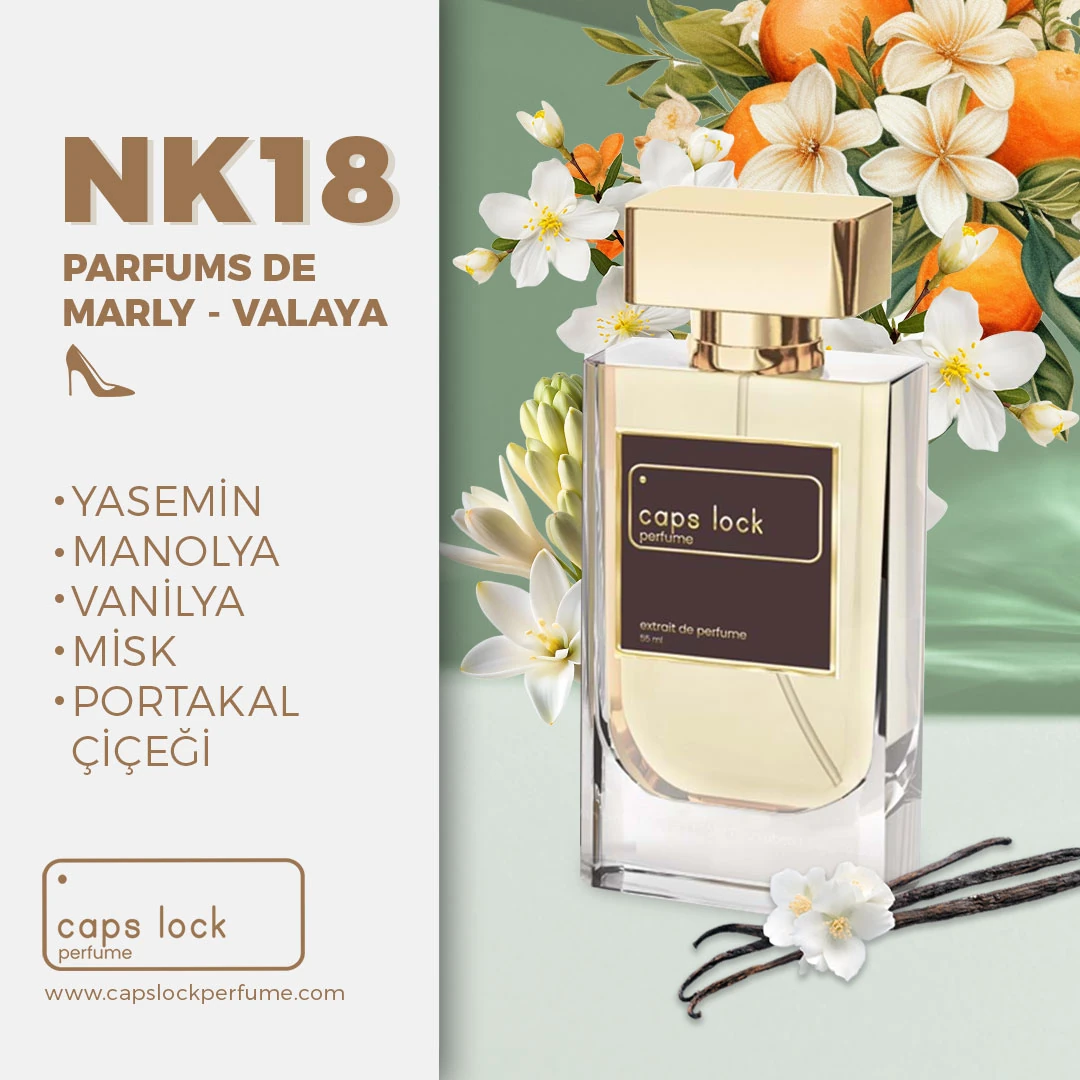 NK18 - CAPS LOCK Perfume (Parfums de Marly-Valaya Muadili) 60 ml.