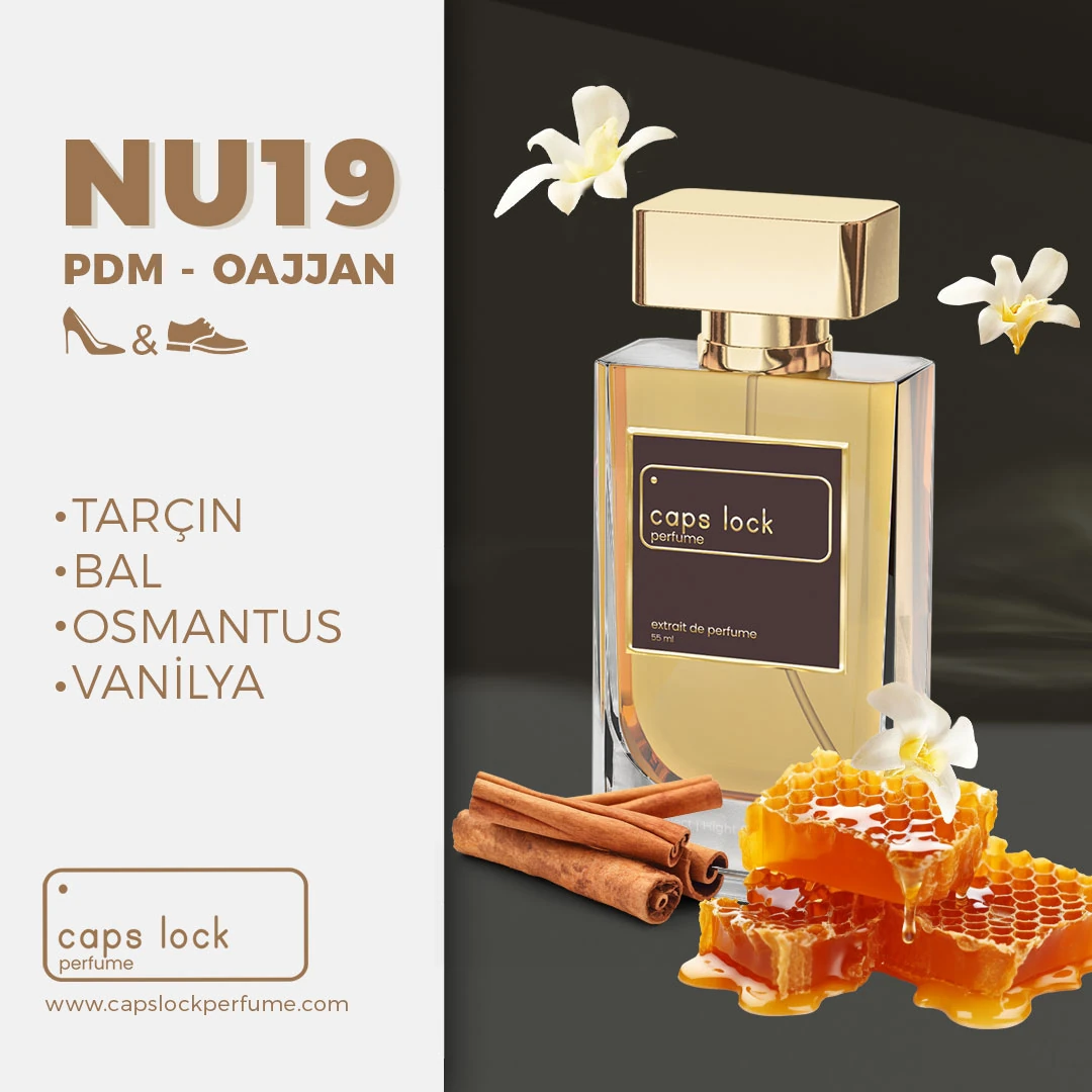 NU19 - CAPS LOCK Perfume (Parfüms De Marly-Oajan Muadili) 60 ml.