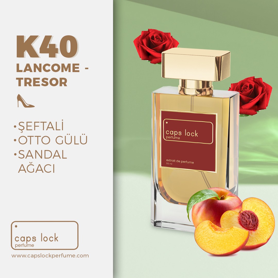 K40 - CAPS LOCK Perfume (Lancome - Tresor Muadili) 55 ml.
