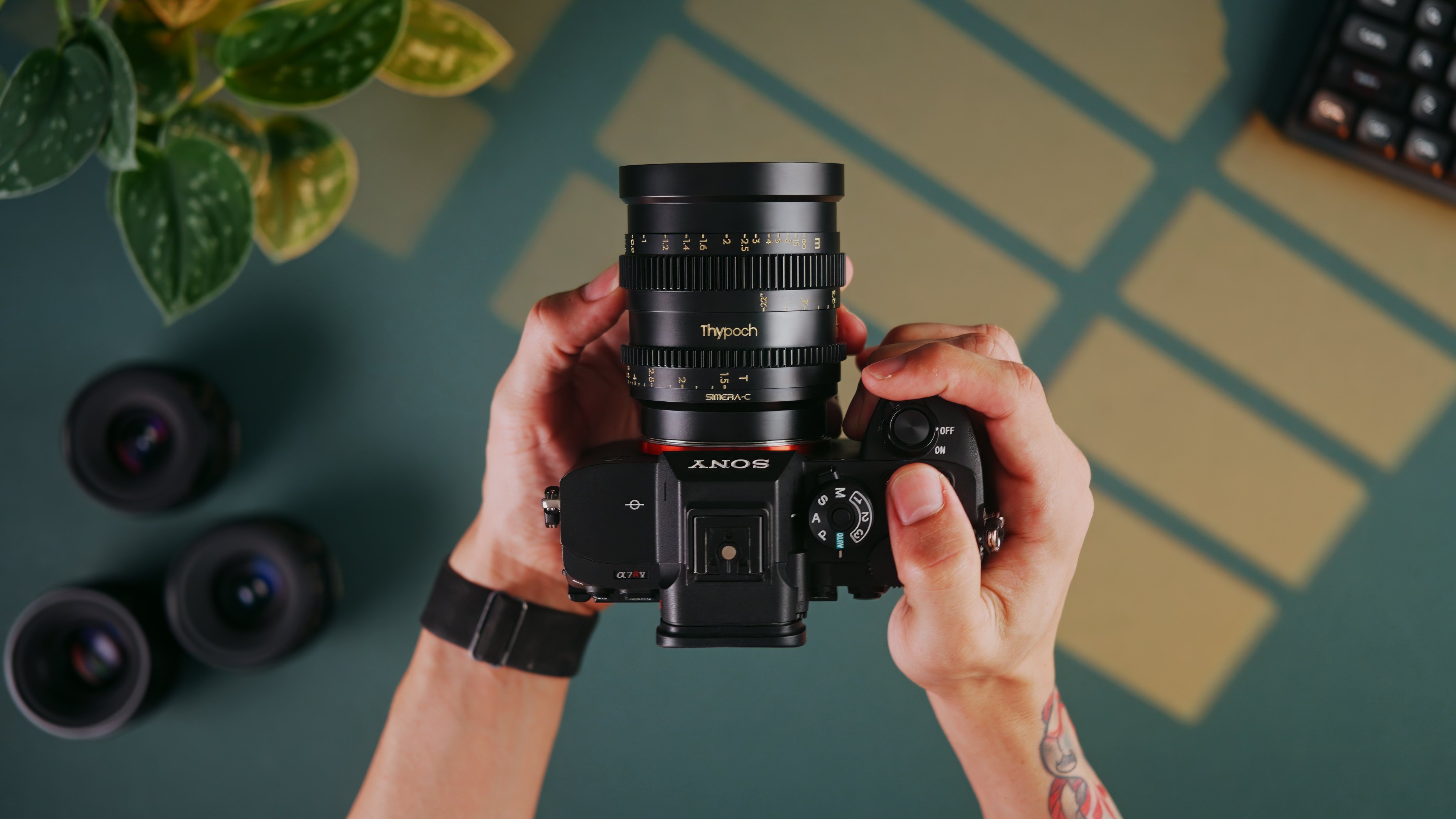 DZOFILM Thypoch Full-frame cine Lens-5 lens kit Simera-C 21/28/35/50/75mm T1.5(Emount)