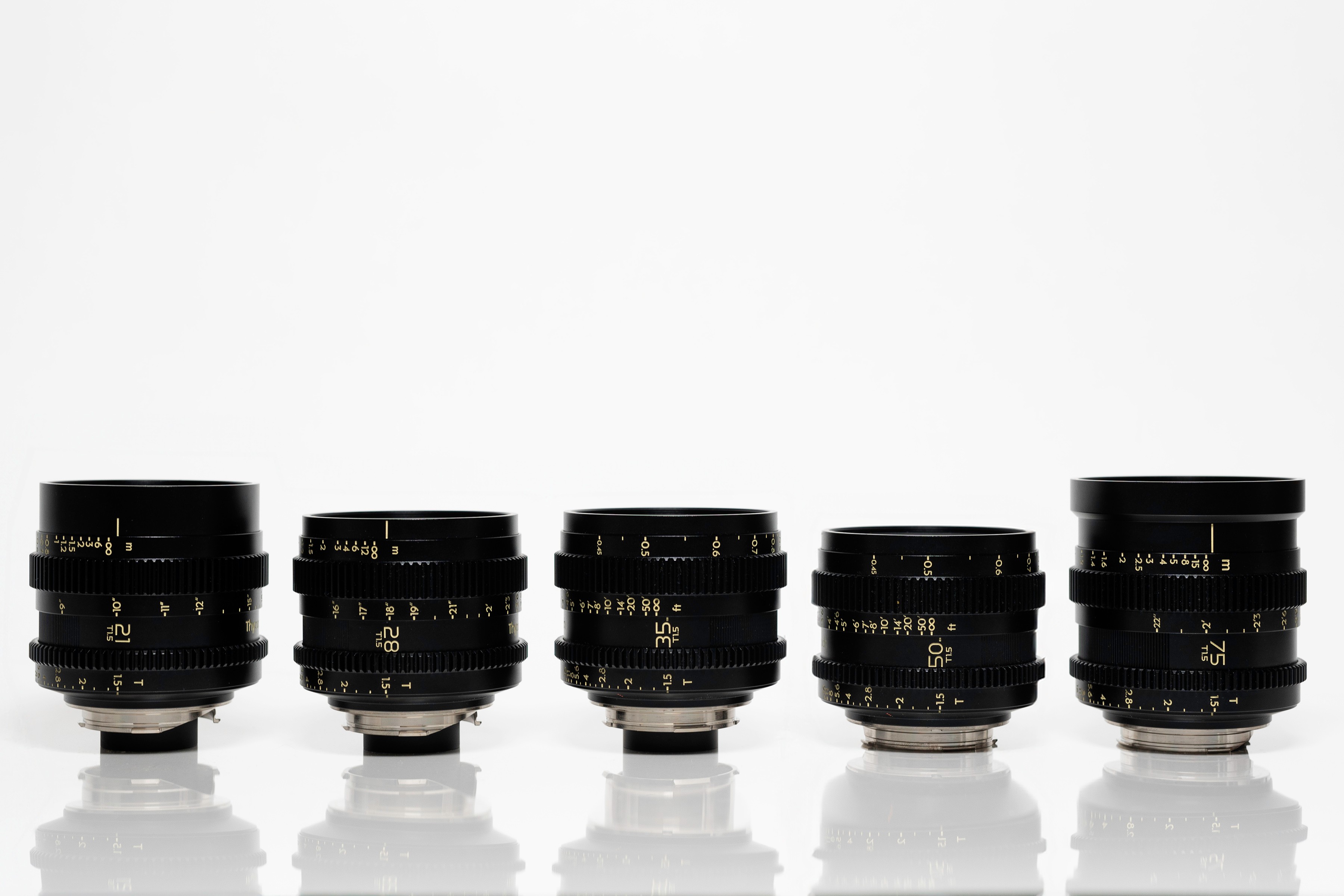 DZOFILM Thypoch Full-frame cine Lens-5 lens kit Simera-C 21/28/35/50/75mm T1.5(Emount)