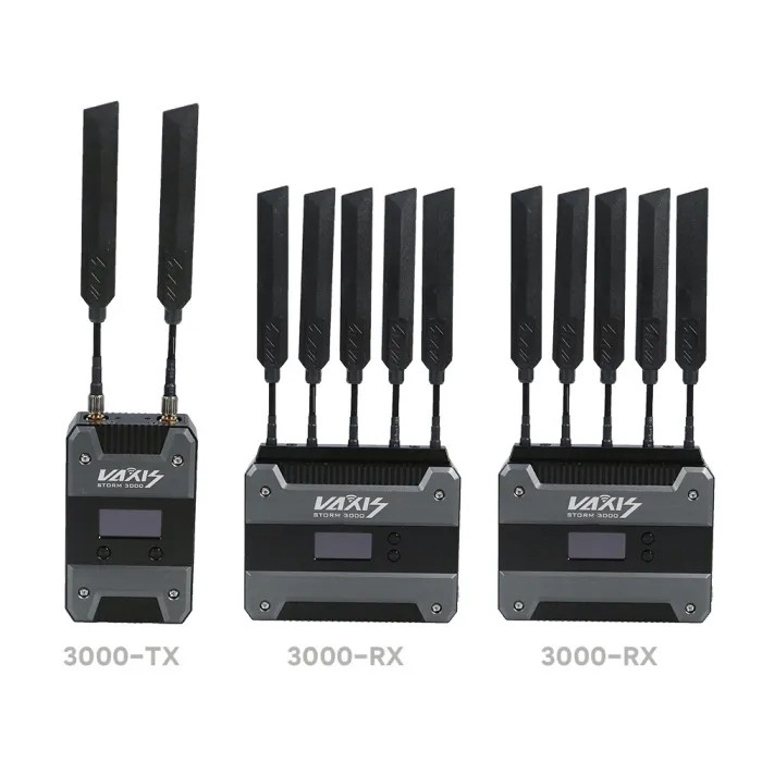 Vaxis Storm 3000 Zero Delay Wireless Video Transmission Kit(1TX*2 RX)RX-Vmount)
