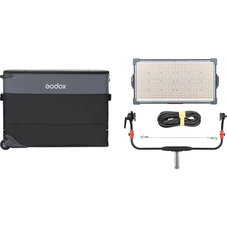 GODOX KNOWLED P1200R Hard P8 RGB LED Işık Paneli ve Saklama Kutusu