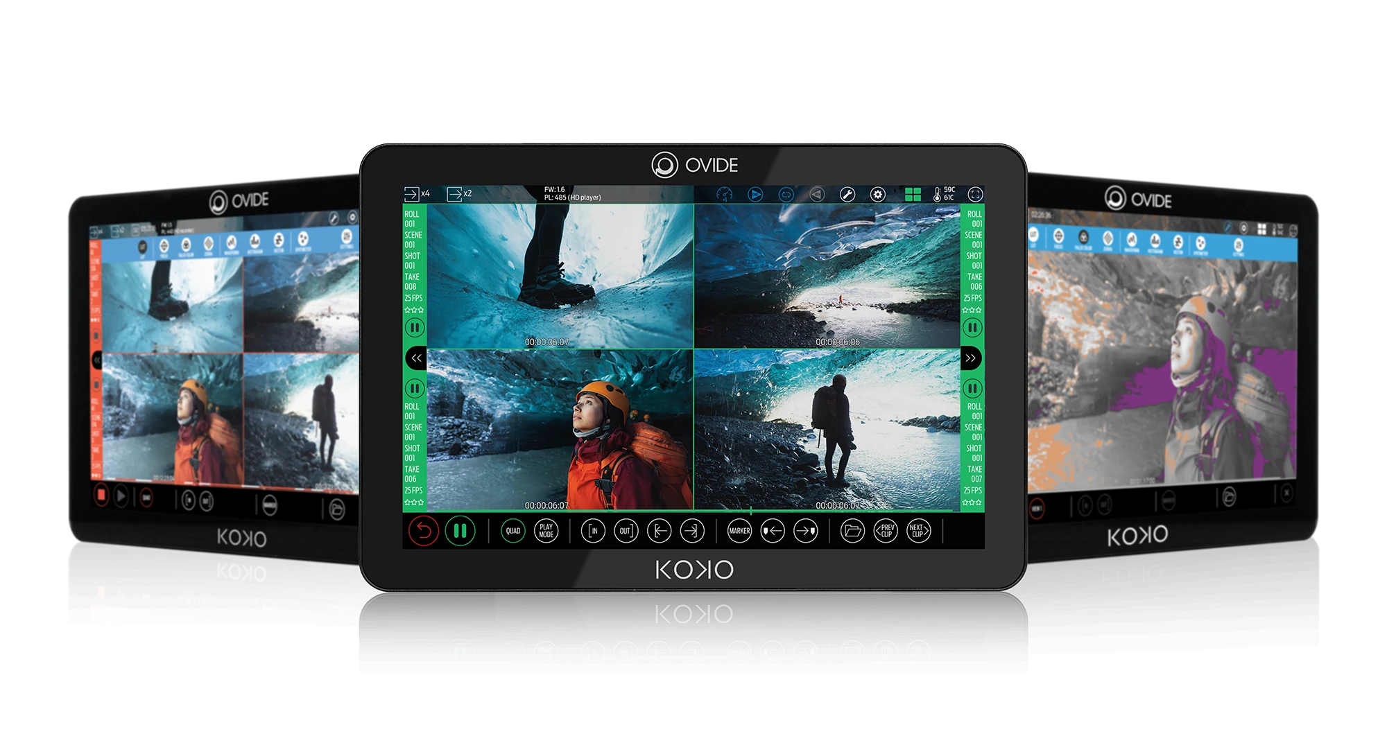 Koko 10″ 4K HDR Kayıt Monitörü