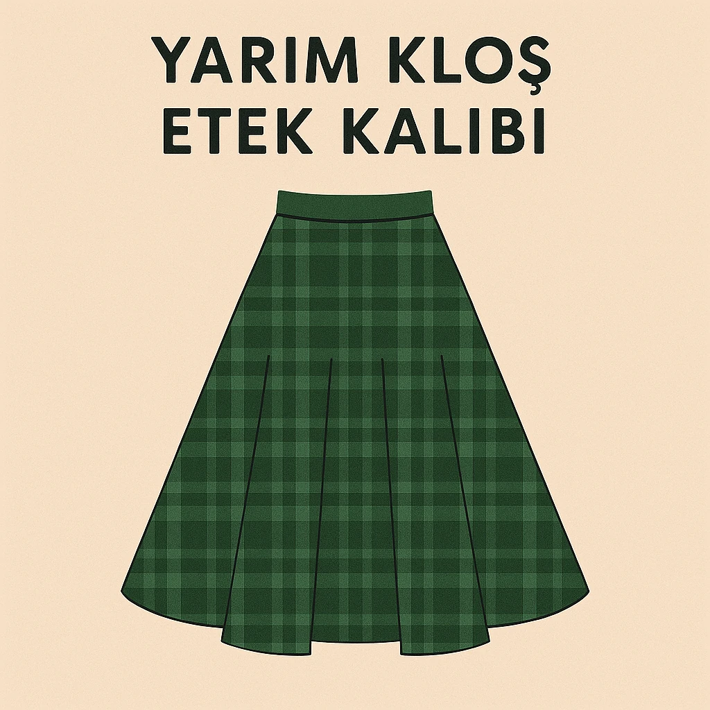 YARIM KLOŞ ETEK KALIBI